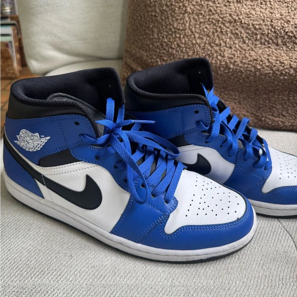 Nike Air Jordan 1 Mid Shoes 'Game Royal